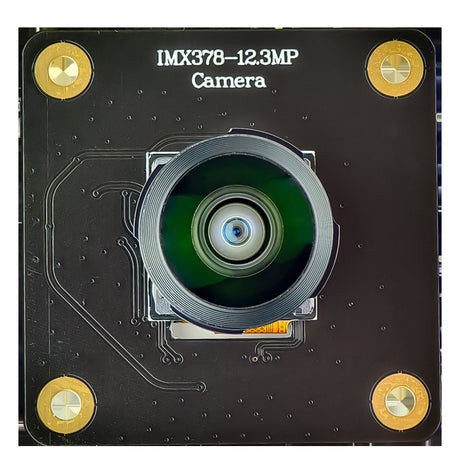 IMX378 HQ camera board with mounted lens