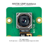 12MP IMX708 CSI Camera Module — Autofocus